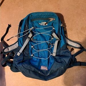 The North Face Borealis Backpack in Blue and Teal